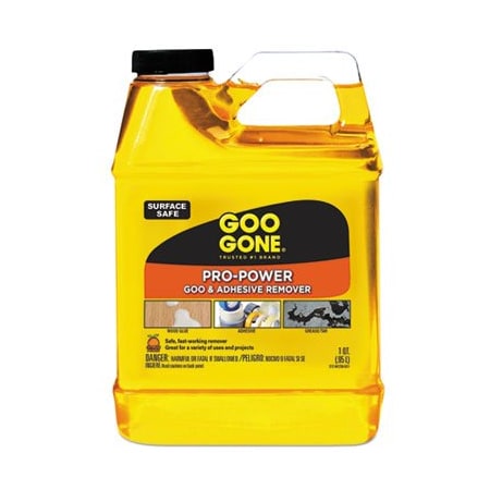 Weiman Goo Gone, Pro-Power Cleaner, Citrus Scent, 1 Qt Bottle, 6PK 2112CT